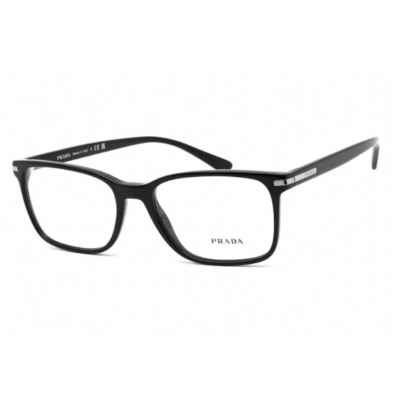 NEW PRADA PR14WV 1AB1O1, SQUARE BLACK EYEGLASSES PRADA VPR 14W - Picture 1 of 2